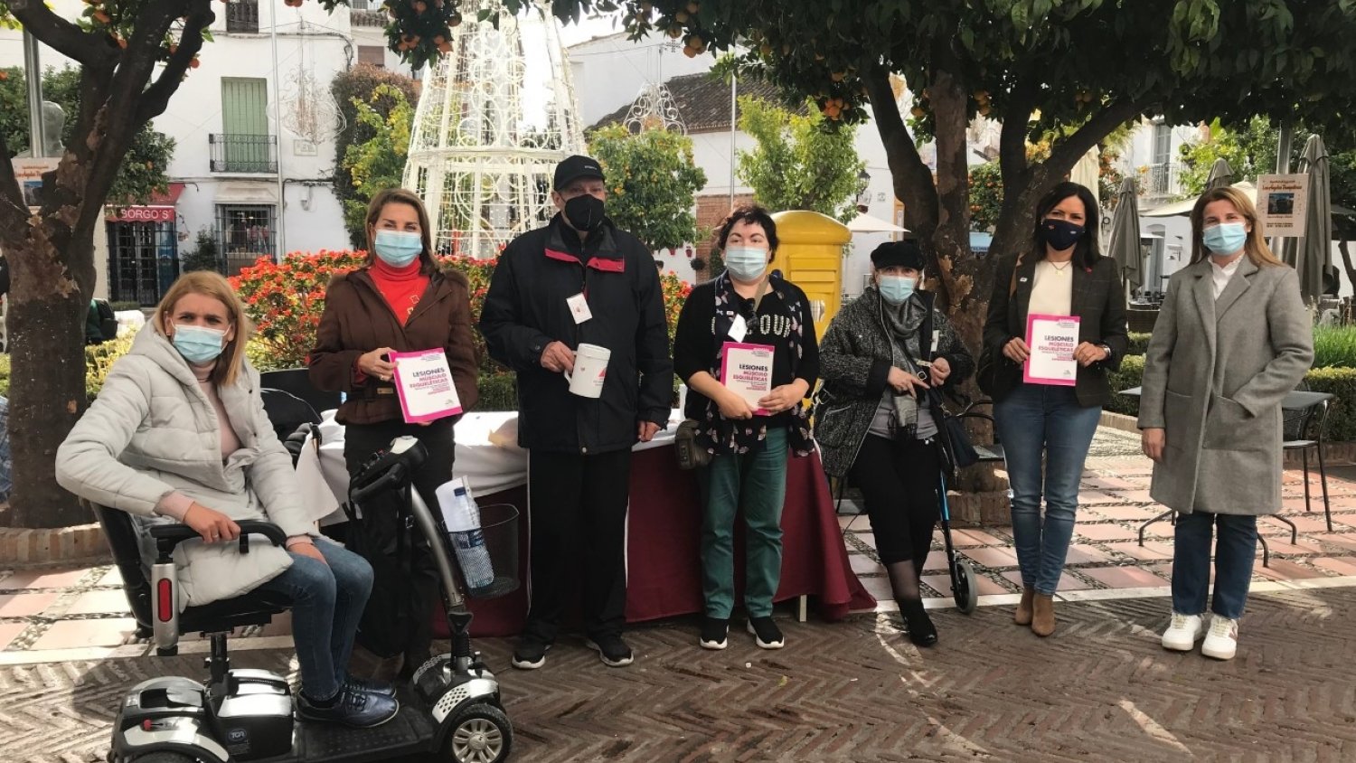 Marbella respalda a la Asociación ‘Nuevo Amanecer’ en el Día Nacional de la Esclerosis Múltiple