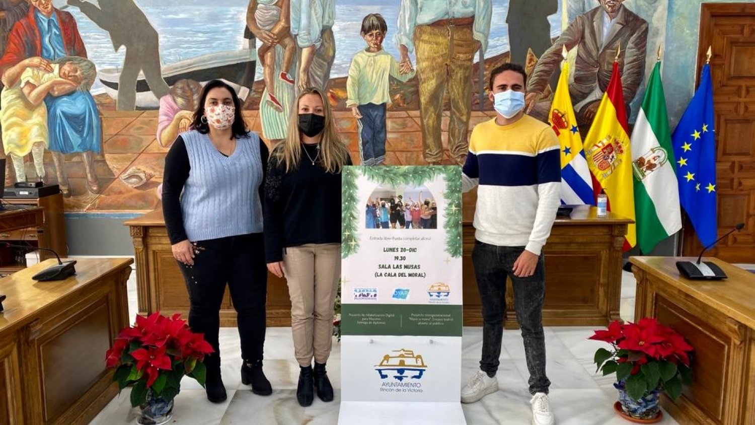 La Sala Las Musas acoge la representación teatral del proyecto intergeneracional `Mano a Mano´