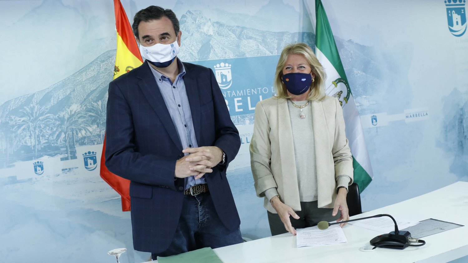 Marbella culmina los trámites para dotar de una red de saneamiento a la urbanización El Rosario
