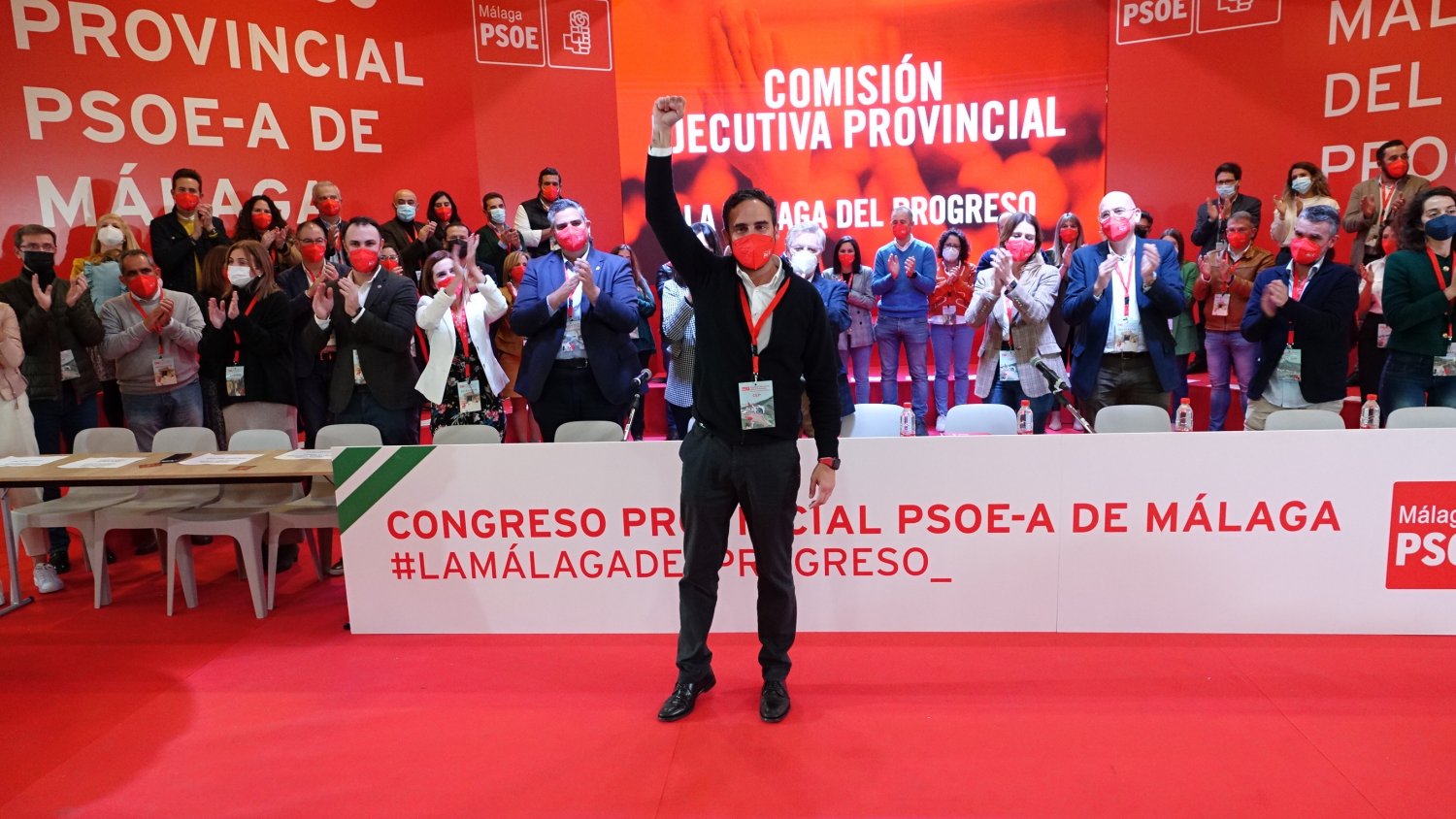 Daniel Pérez, nuevo secretario general del PSOE de Málaga