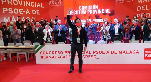 Daniel Pérez, nuevo secretario general del PSOE de Málaga
