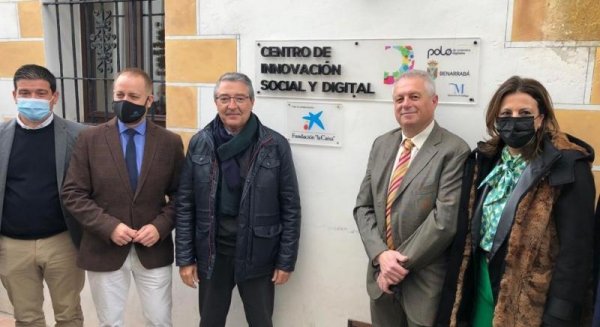 Diputación y el Polo Digital de Málaga impulsan un centro de innovación social y tecnológica en Benarrabá