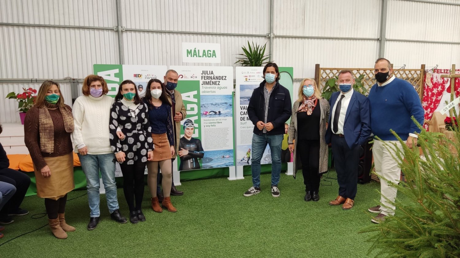 Torremolinos acoge una exposición para promover la valía de mujeres deportistas con discapacidad intelectual