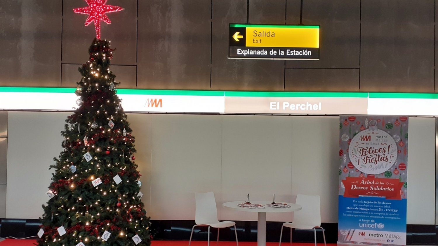Metro de Málaga ampliará su horario hasta la madrugada en el día de la Cabalgata de Reyes