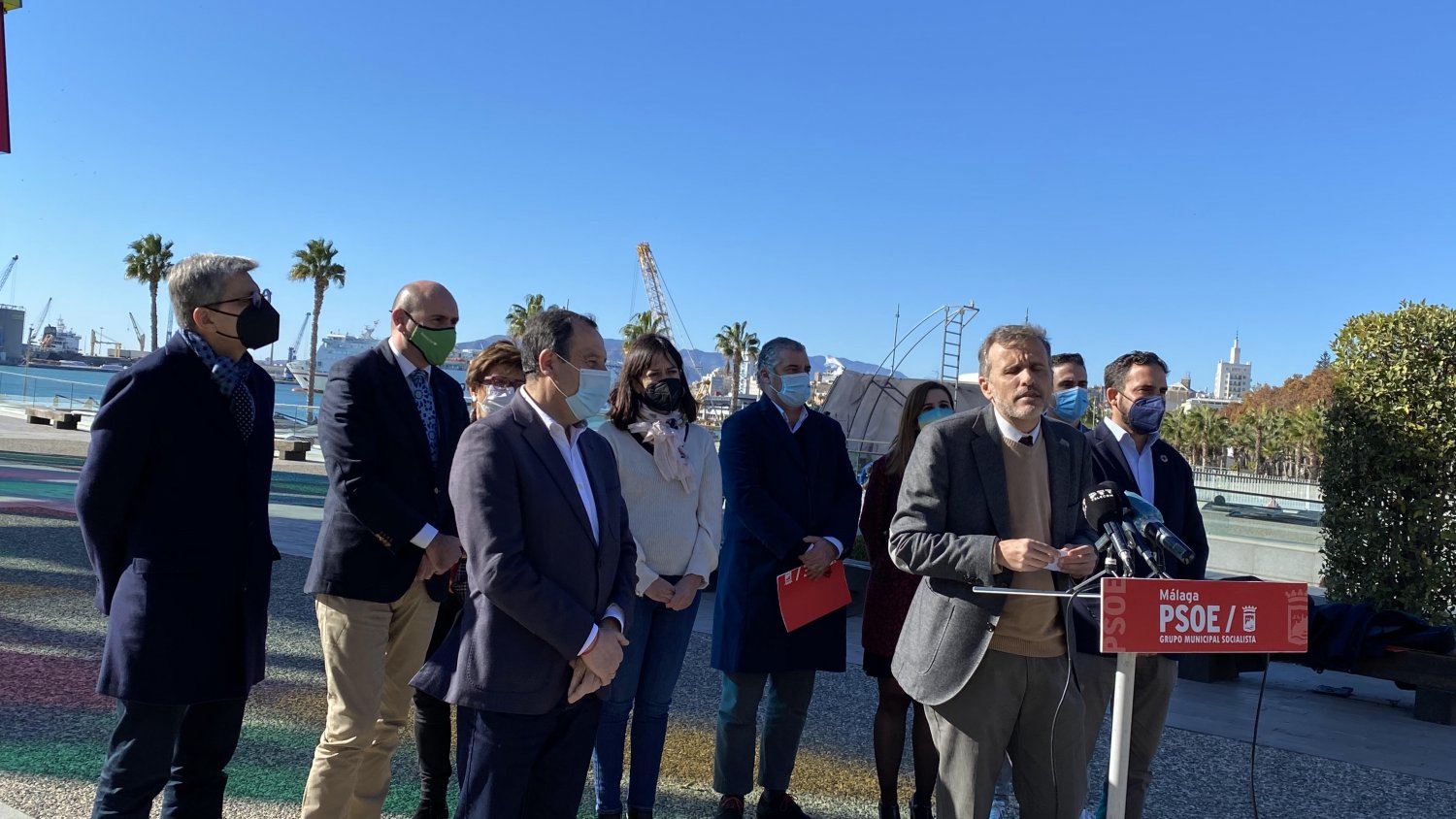 El PSOE critica la falta de soluciones del Gobierno andaluz en Málaga