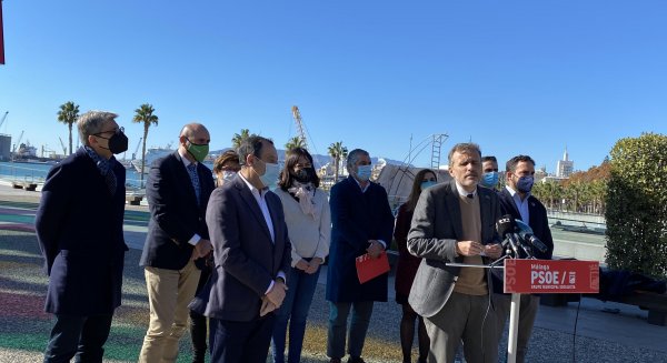 El PSOE critica la falta de soluciones del Gobierno andaluz en Málaga