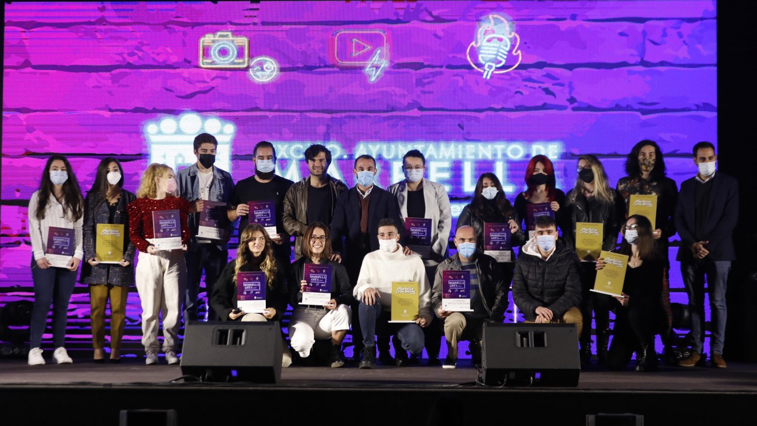 La Gala del Marbella Crea 2021 reconoce el talento joven local