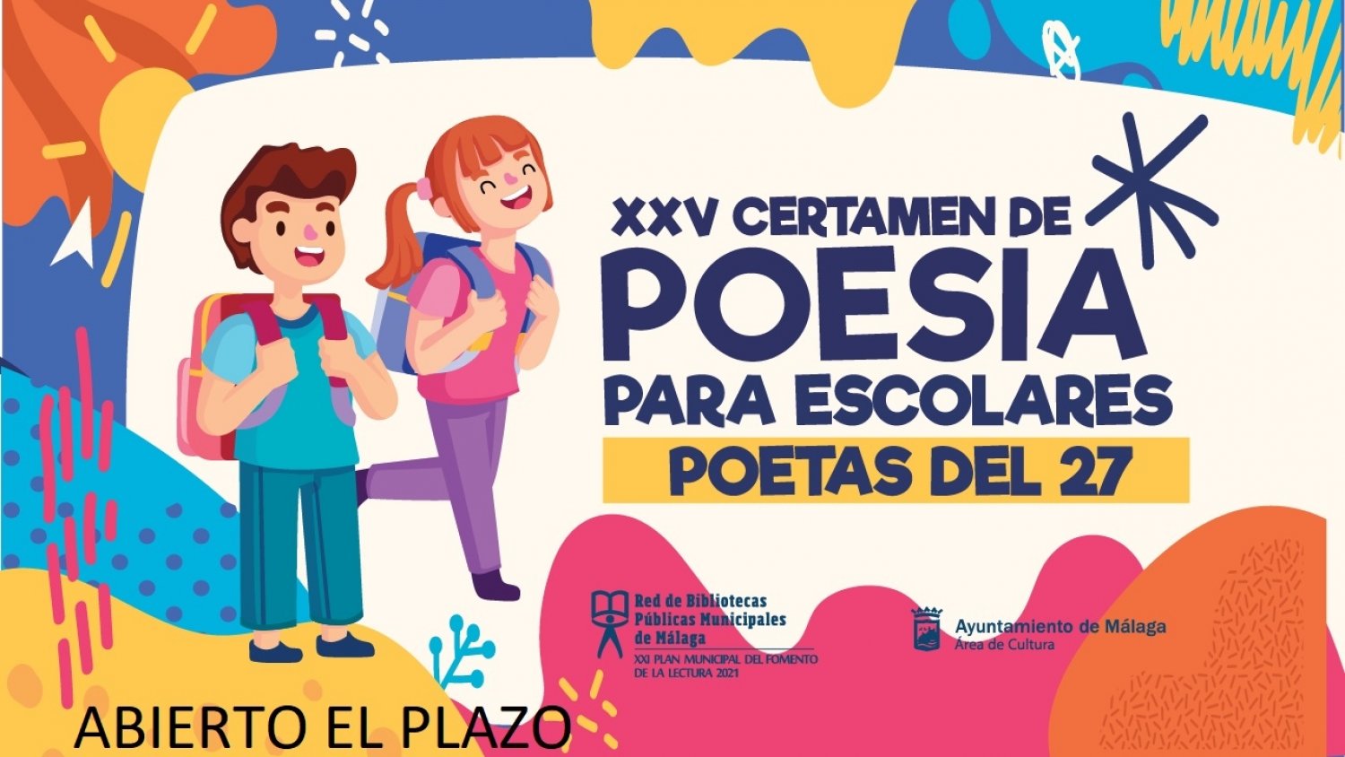La red de municipal de bibliotecas prepara la entrega de los premios XXV Certamen de Poesía para Escolares