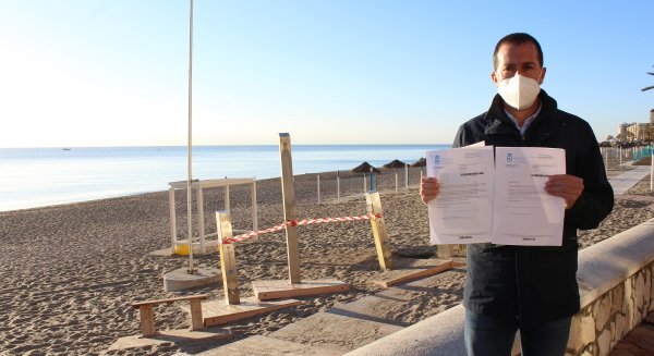 Fuengirola insiste a la Demarcación de Costas para iniciar el plan de regeneración de playas