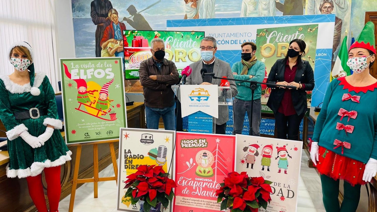 Rincón de la Victoria inicia la Campaña de Navidad para incentivar las compras