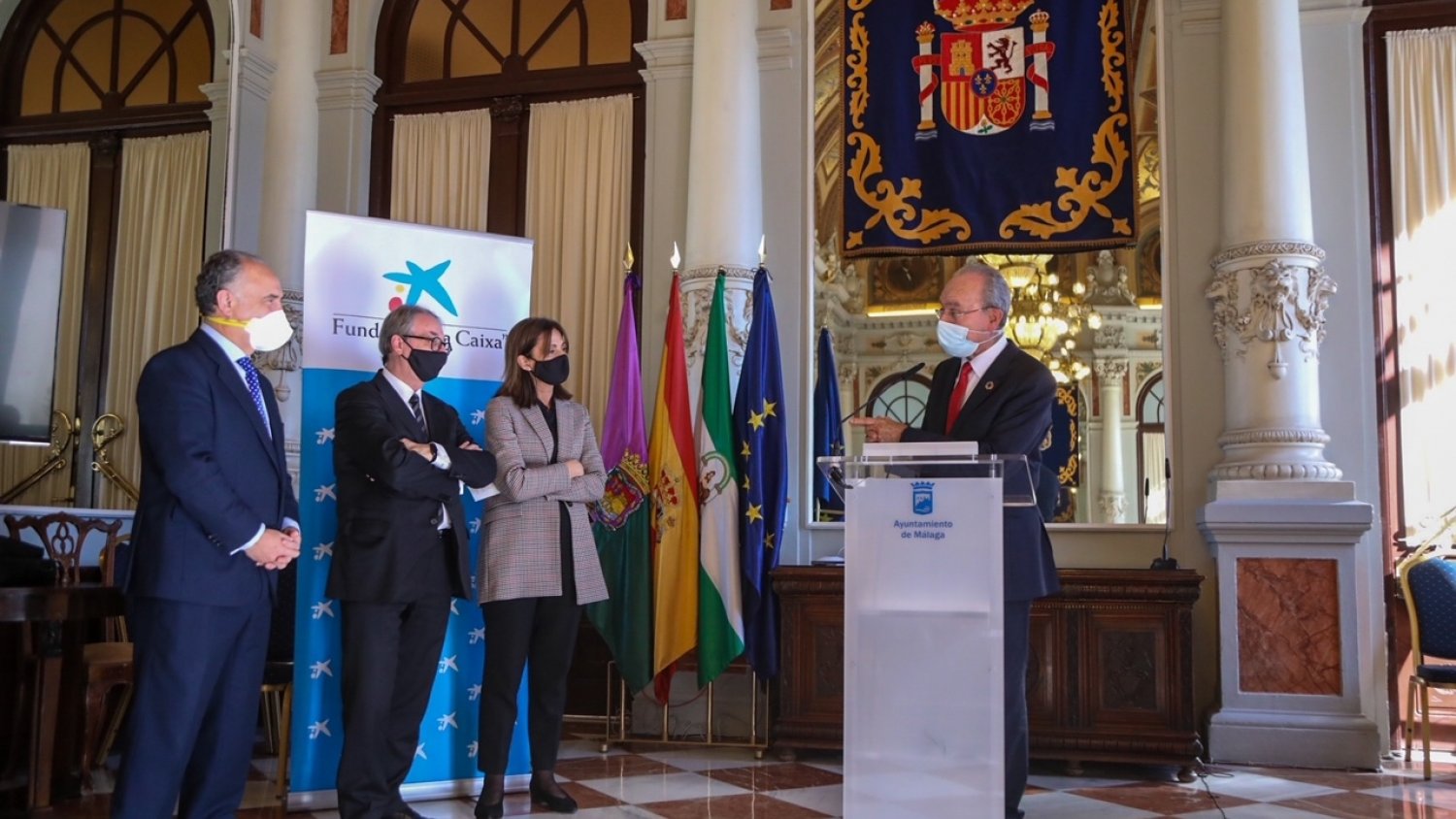 Fundación ”la Caixa” y  Ayuntamiento de Málaga renuevan su alianza para superar la pobreza infantil