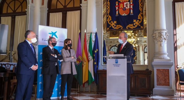 Fundación ”la Caixa” y  Ayuntamiento de Málaga renuevan su alianza para superar la pobreza infantil