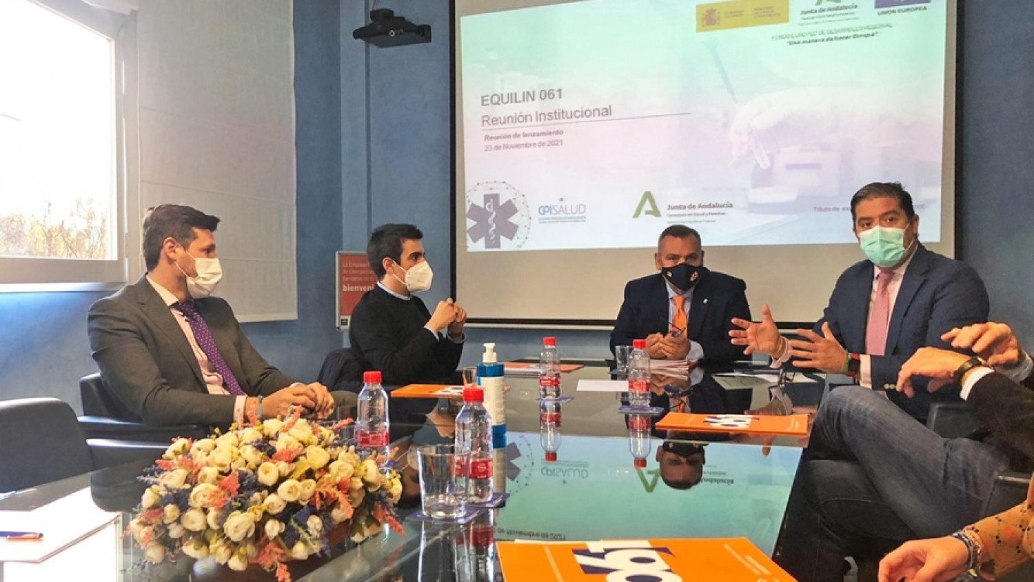 El 061 desarrollará equipos de intervención ligeros para la valoración clínica de los pacientes a distancia