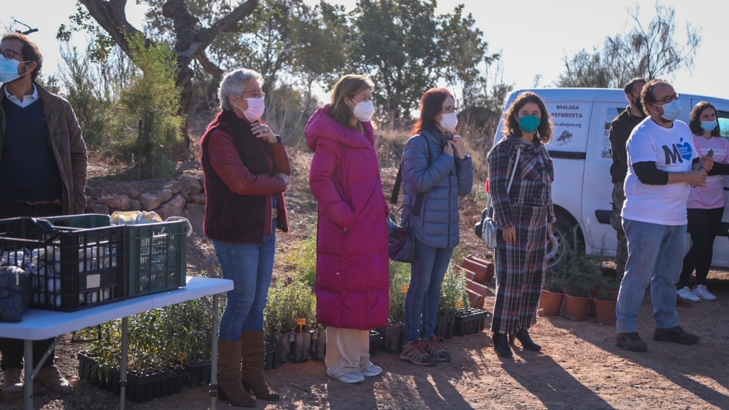 Málaga inicia una nueva campaña de reforestación junto a los centros escolares