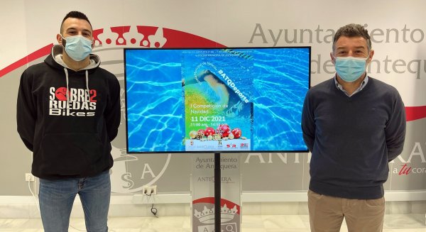 Antequera promueve la primera competición de natación en Navidad
