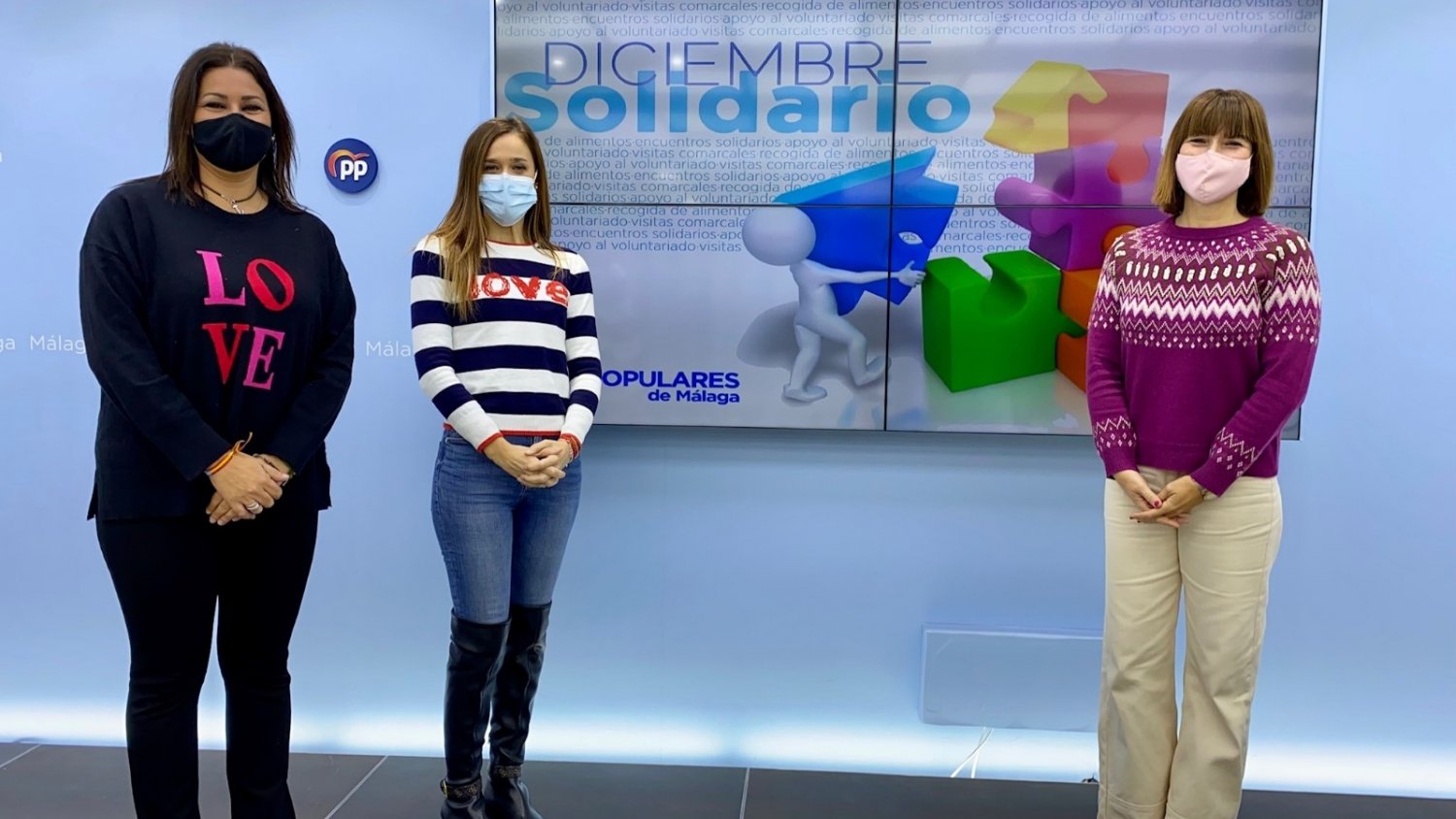 El PP participa en medio centenar de actos dentro de su tradicional Diciembre Solidario