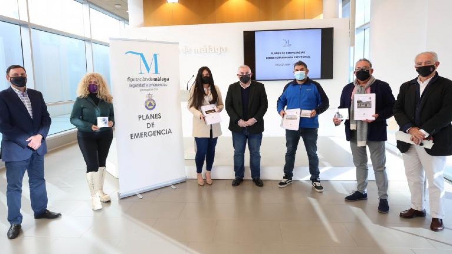 Diputación entrega cinco nuevos planes de Protección Civil a cuatro municipios de la provincia