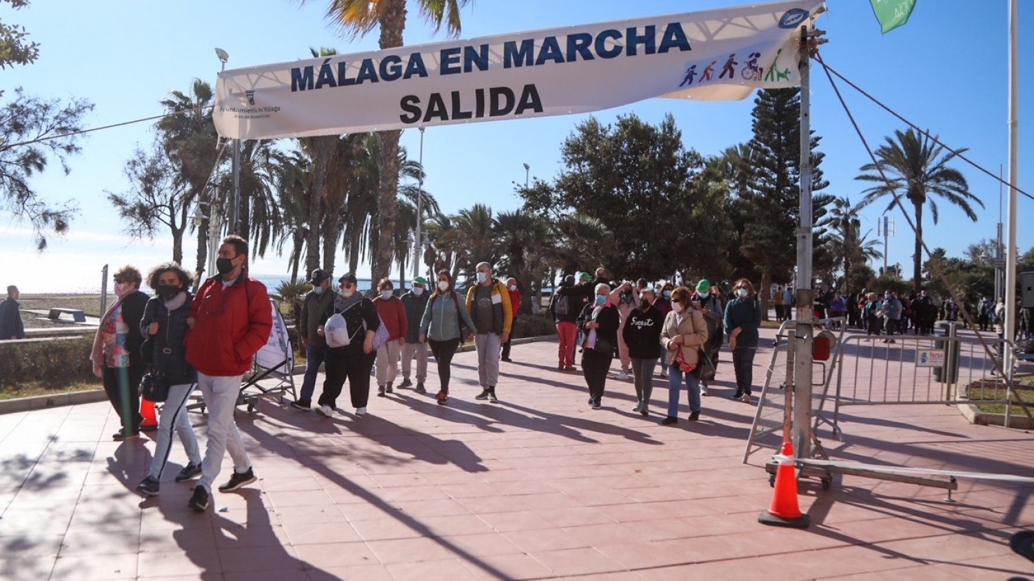 'Málaga en marcha' fomenta la actividad deportiva para las personas con discapacidad