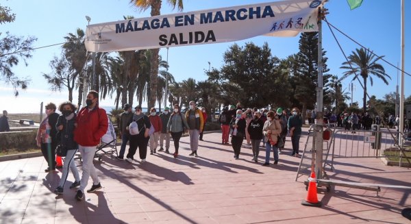 'Málaga en marcha' fomenta la actividad deportiva para las personas con discapacidad