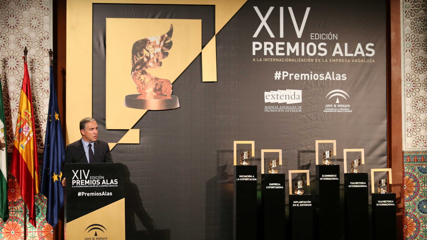 Elías Bendodo presidirá la entrega de los 15º Premios Alas a la Internacionalización de la Empresa Andaluza