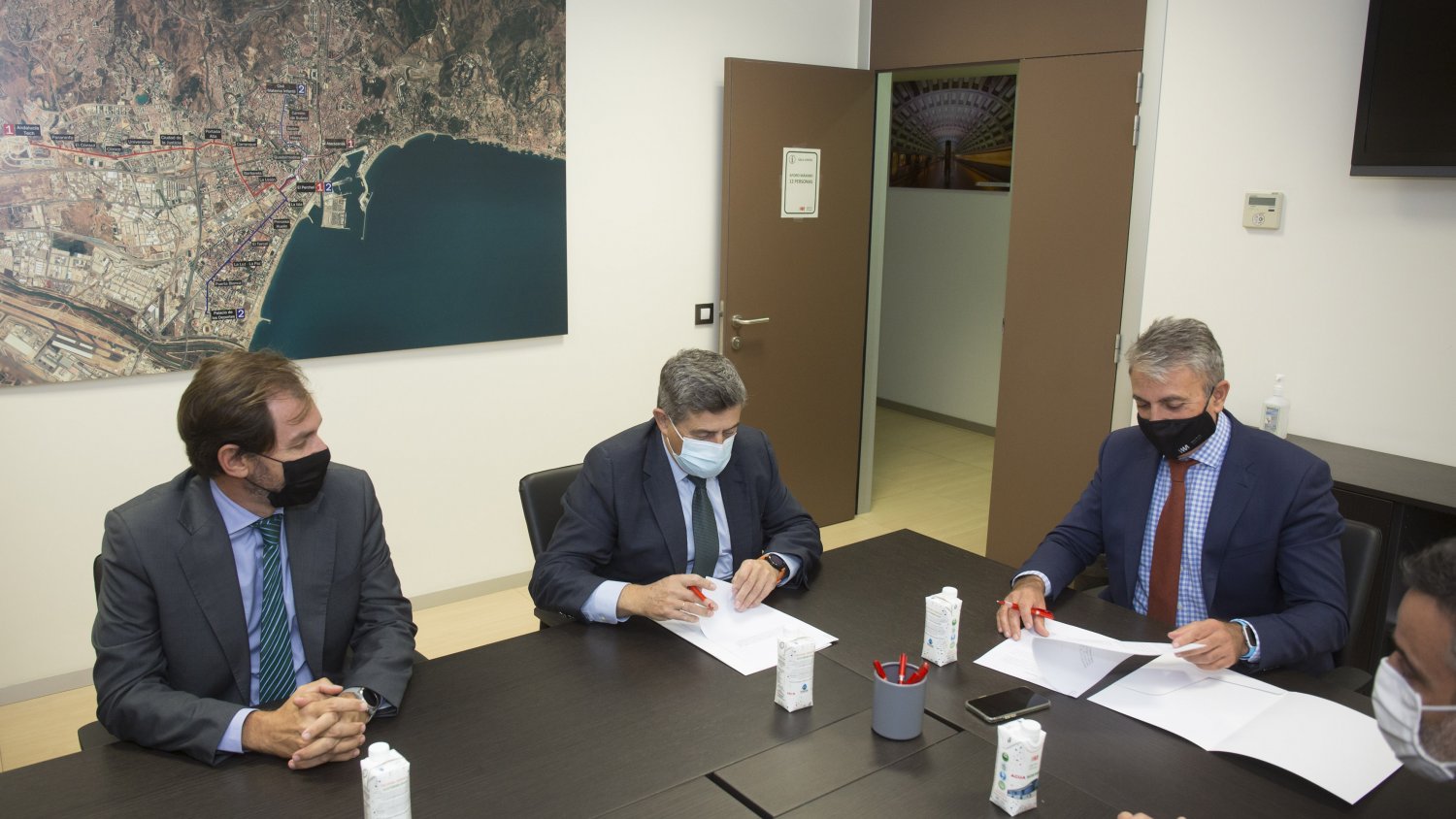 Metro de Málaga se integra en el clúster de innovación ferroviaria del PTA