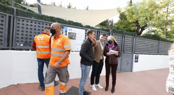 Marbella trabaja en la mejora de la seguridad vial en la carretera de El Ángel