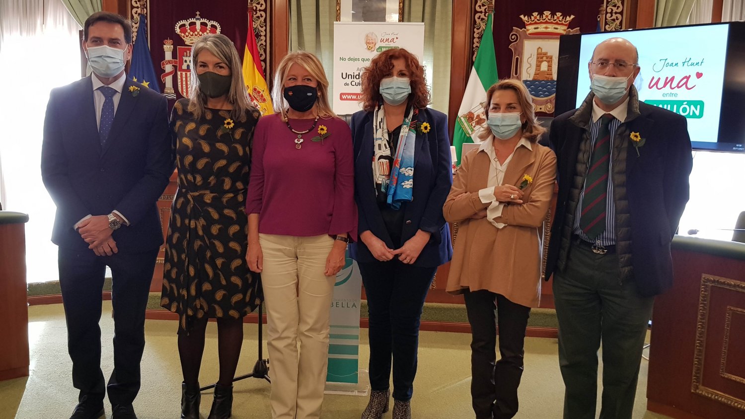 Marbella presenta la campaña ‘Joan Hunt, una entre un millón’