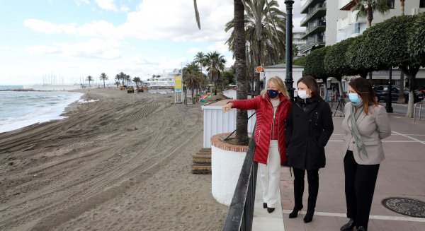 Marbella destina más de un millón de euros para la reposición de los daños ocasionados por el temporal