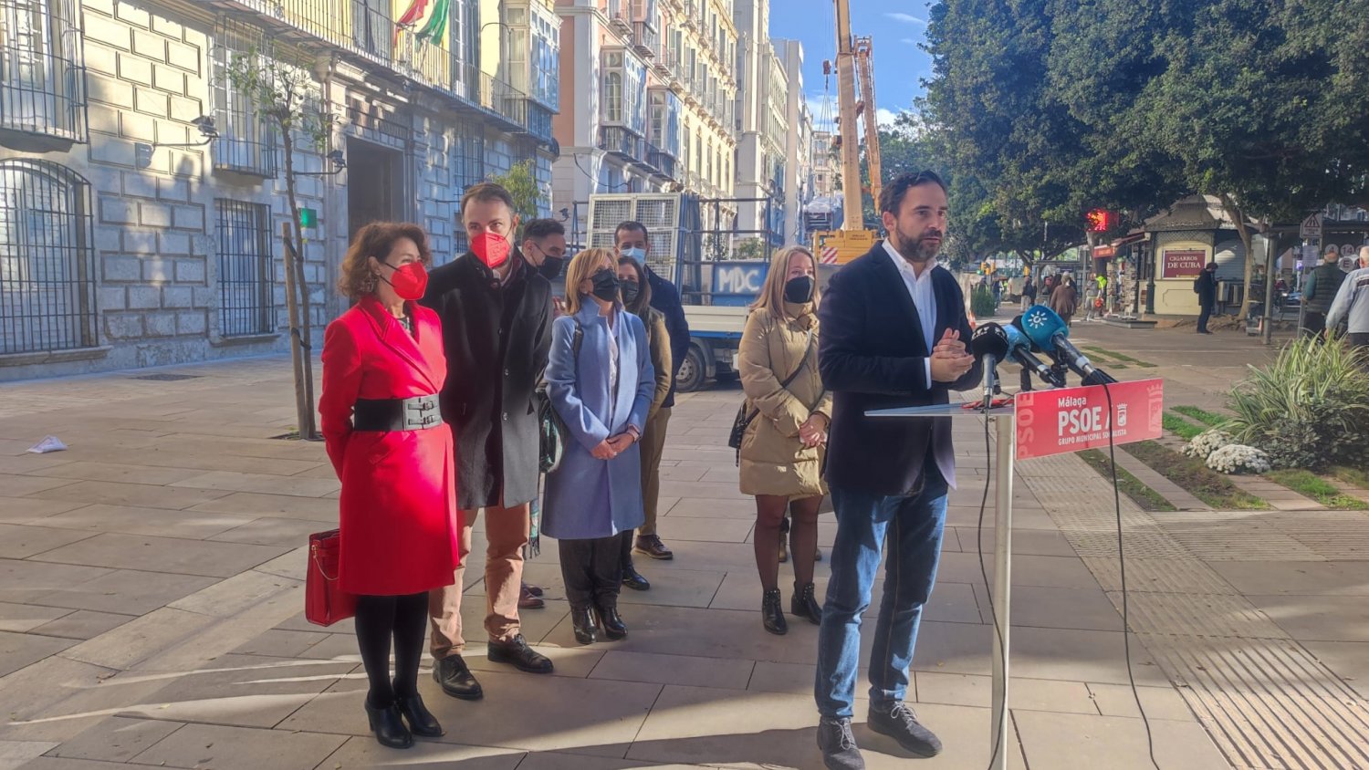 El PSOE de Málaga presenta una moción ante los presupuestos andaluces