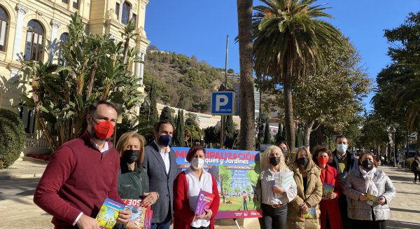 PSOE y Unidas Podemos exigen municipalizar el servicio de parques y jardines