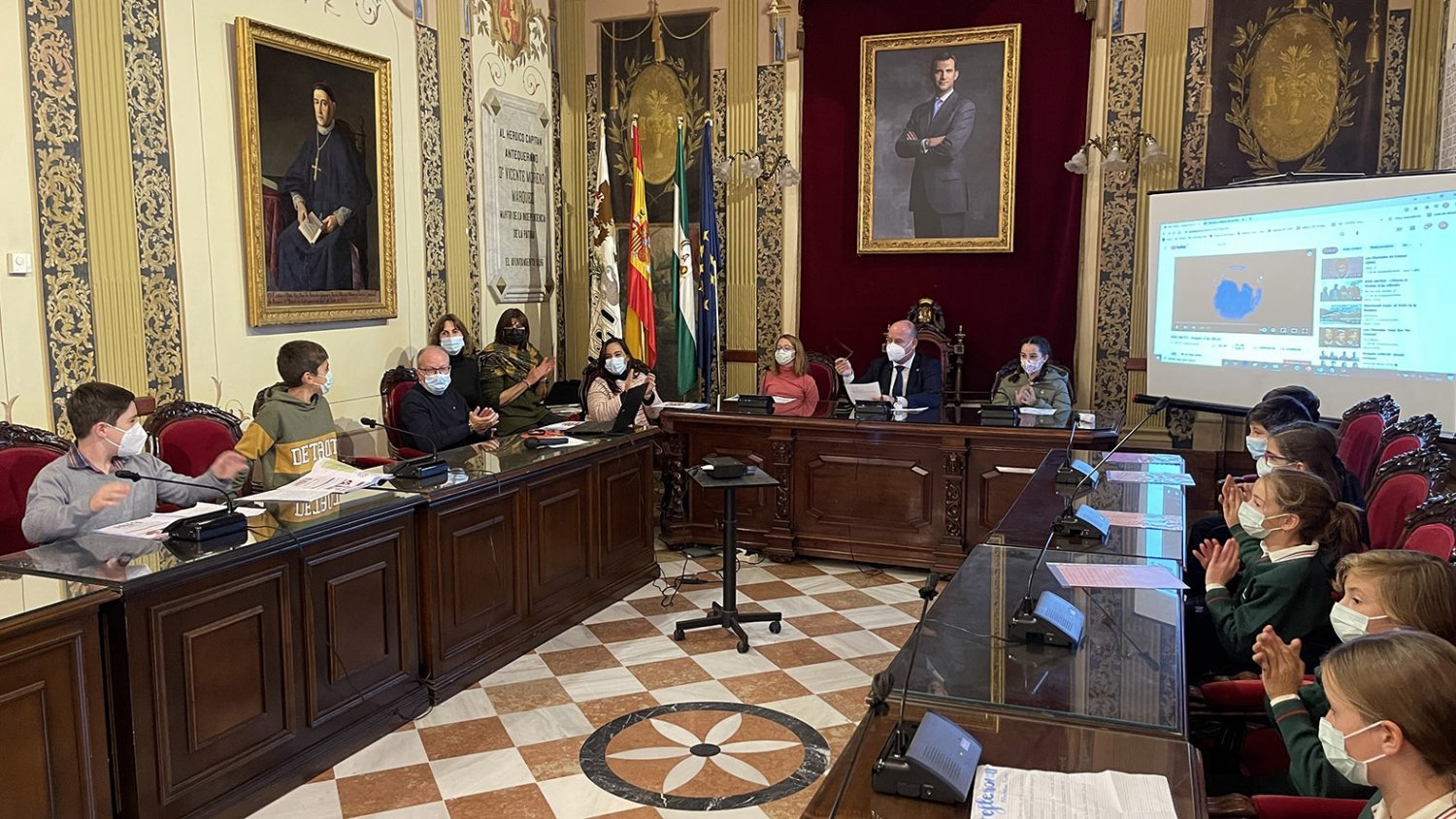 Antequera preside una nueva edición del Pleno Infantil Municipal