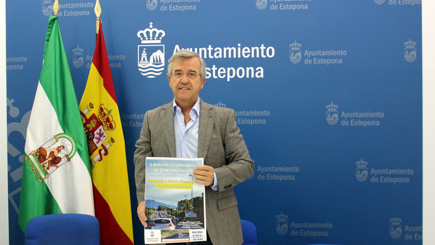 Estepona organiza la II Marcha Cicloturista ‘Por una carretera más segura’