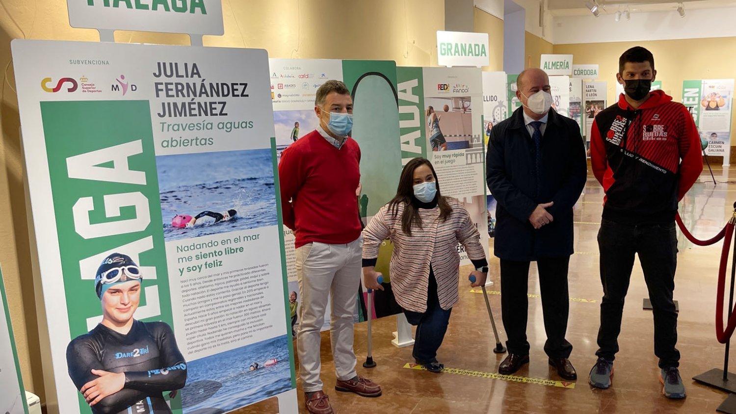 Antequera acoge una muestra para visibilizar mujeres deportistas con discapacidad intelectual