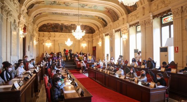 El Ayuntamiento celebra el Pleno Infantil Municipal de Málaga