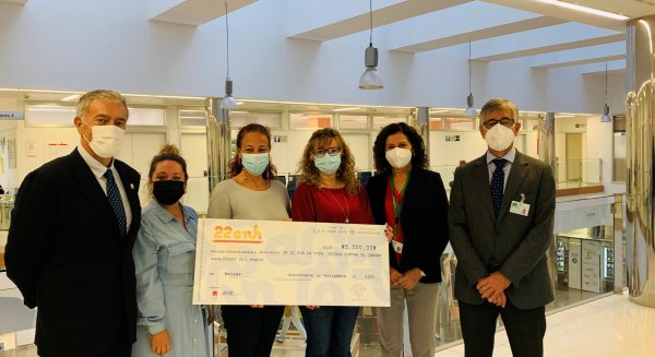 El Hospital Virgen de la Victoria acoge una donación por parte de SEDISA y ANDE