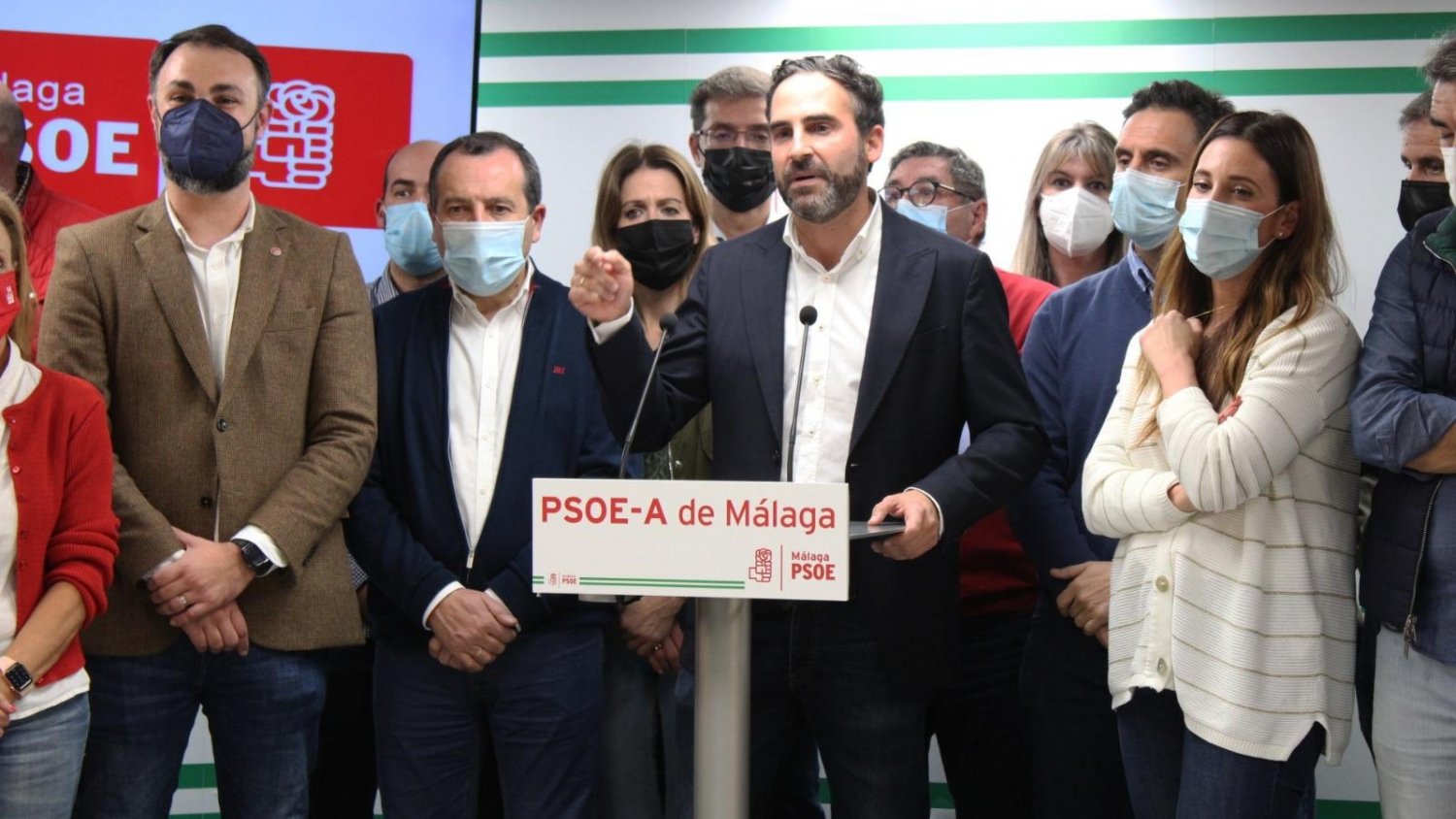 Daniel Pérez gana las elecciones primarias del PSOE de Málaga