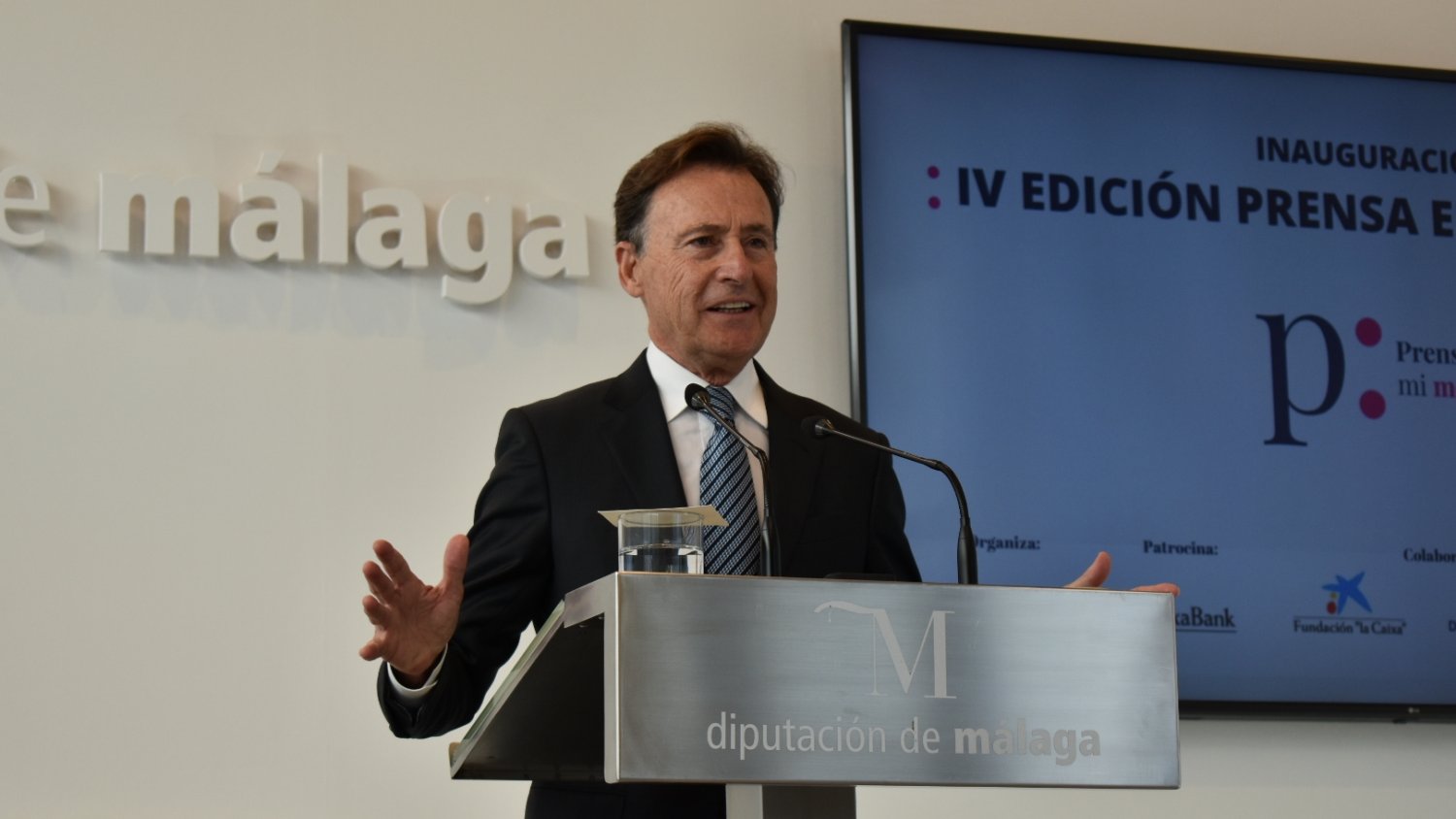 Matías Prats inaugura la IV edición de Prensa en mi Mochila