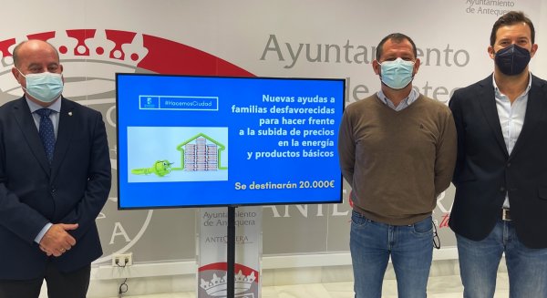 Antequera ofrece nuevas ayudas a familias desfavorecidas por valor de 20.000 euros