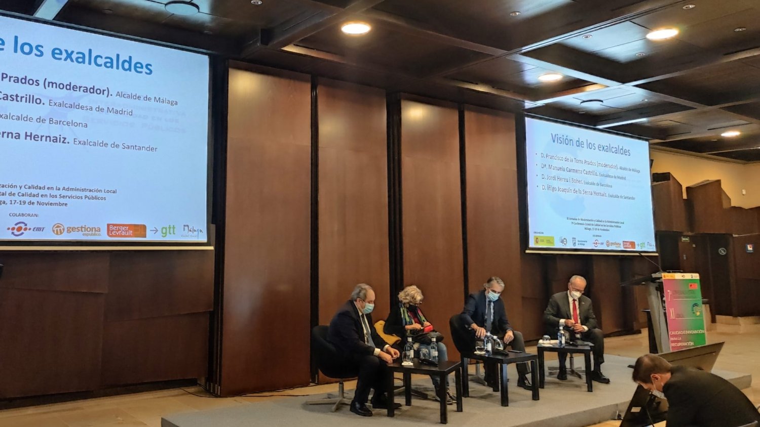 La 'Visión de los exalcaldes' en la segunda jornada de las JOMCAL