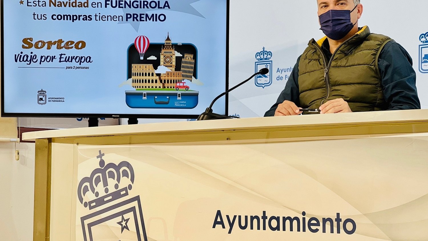 El Ayuntamiento de Fuengirola incentiva las compras en los comercios locales en navidad