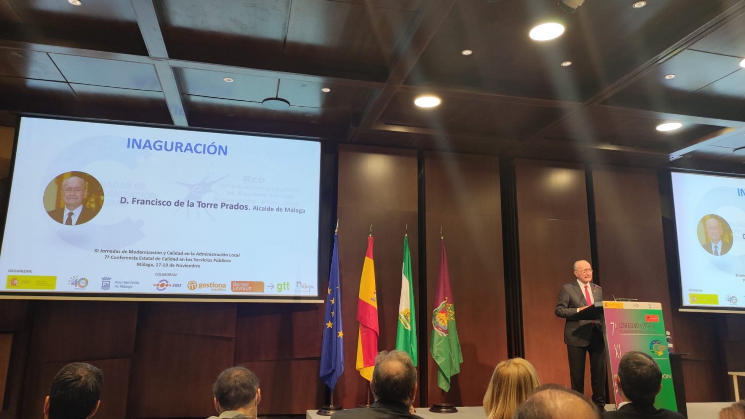 Málaga acoge las XI Jornadas de Modernización y Calidad en la Administración Local