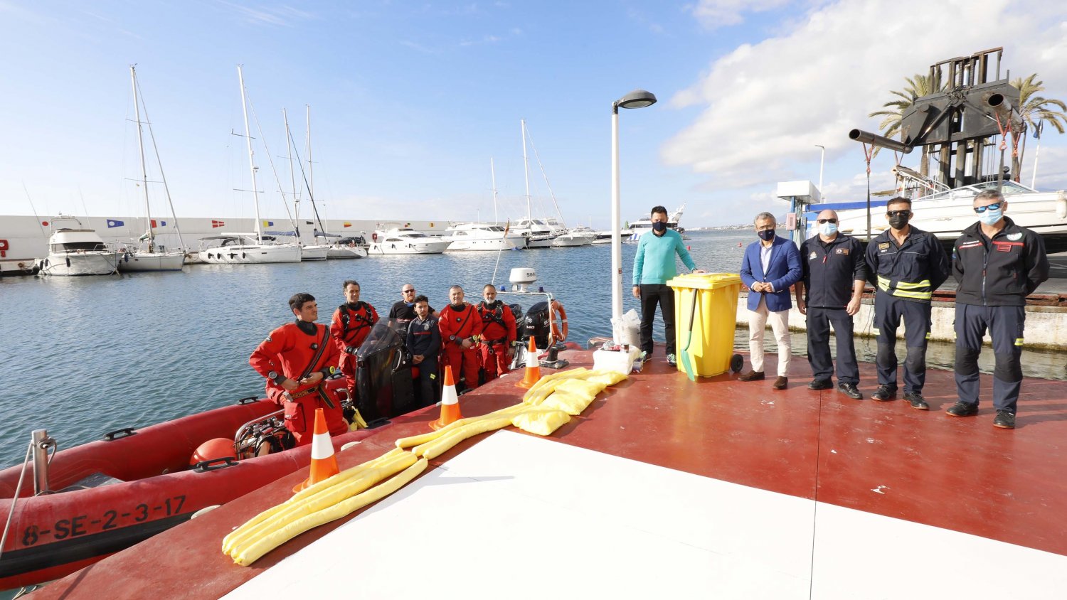 Marbella elabora un plan de emergencia ante el riesgo de contaminación del litoral