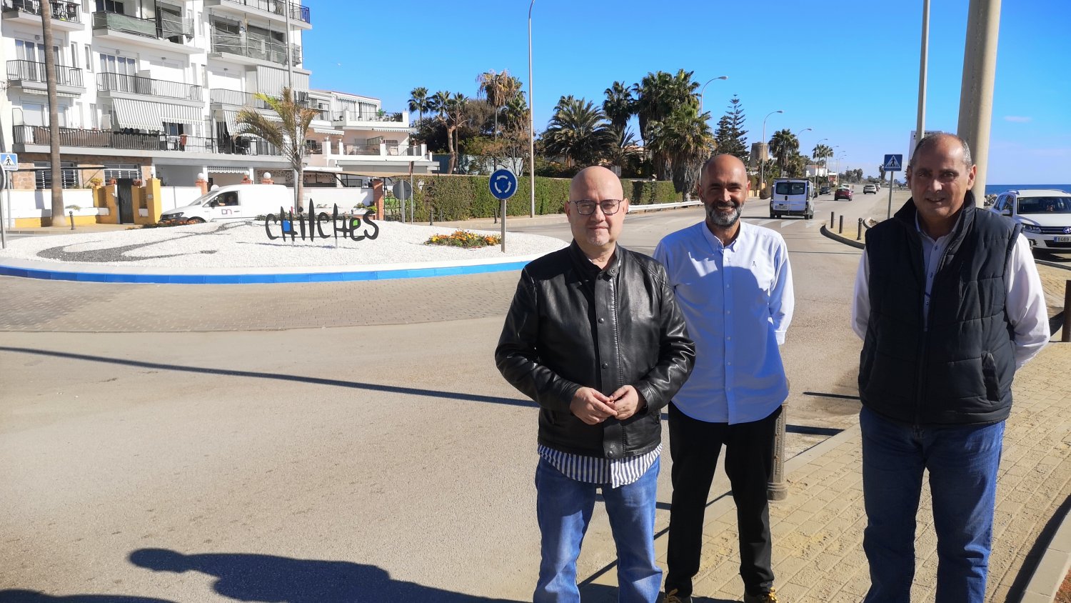 Medio Ambiente finaliza la remodelación en la glorieta de entrada a Chilches