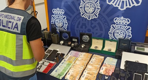 Desarticulada en  Málaga una organización dedicada al tráfico internacional de hachís y marihuana