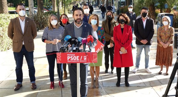 El portavoz socialista, Daniel Pérez, confirma el 