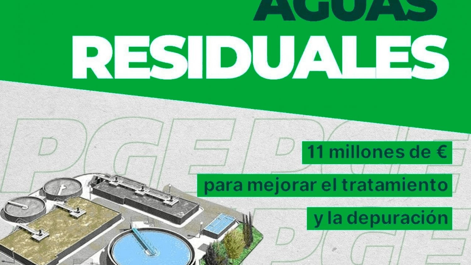 Verdes Equo y Más País proponen dotar a las depuradoras andaluzas de tratamientos terciarios