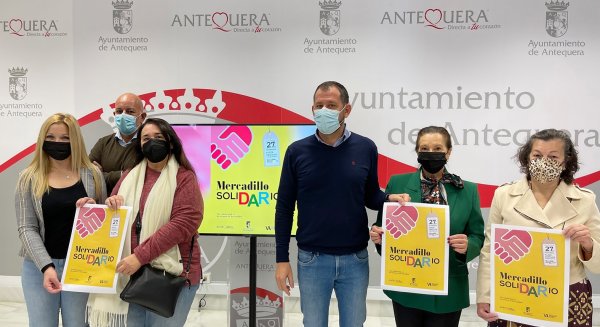 Antequera organiza una nueva edición del Mercadillo Solidario