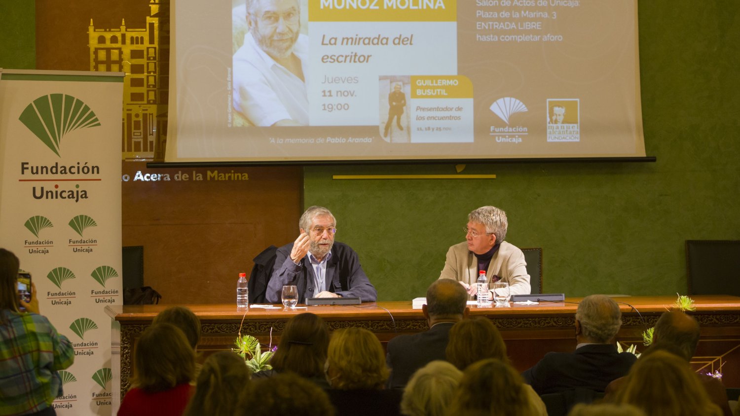 Periodismo y literatura, bajo la mirada personal de Antonio Muñoz Molina