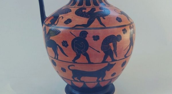 La Casa de Las Tejerinas acoge una exposición de reproducciones cerámicas de la Grecia clásica