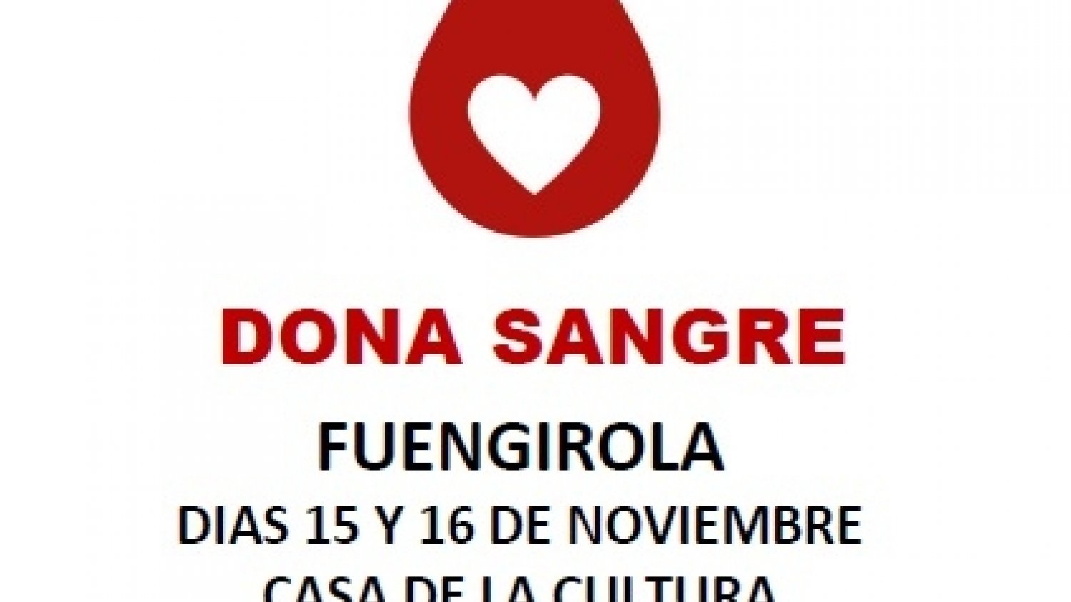 La Casa de la Cultura de Fuengirola acoge una colecta de sangre